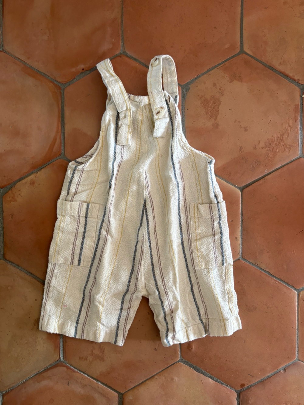 Zara | Striped romper | sz 12-18 mos